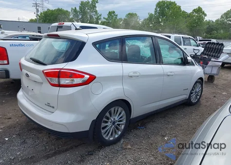 2017 Ford C-Max Hybrid Se z USA, uszkodzony, nr VIN 1FADP5AUXHL106502
